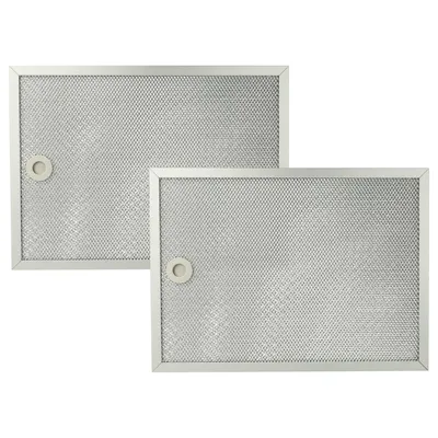 Produktbild von vhbw 2x Filter Metallfettfilter kompatibel mit Electrolux EFC990X Dunstabzugshaube - 31,7 x 23,25 x 0,9 cm, Metall