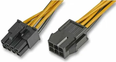 Obrázek produktu pro AKASA - PCIex 6-pin na ATX12V 8-pin adaptér