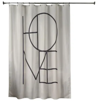 Obrázok produktu pre TENDANCE | Sprchová záclona – kúpeľňová záclona – sprchový paravan – 180 x 200 cm – béžová – sprchová záclona – kúpeľňa