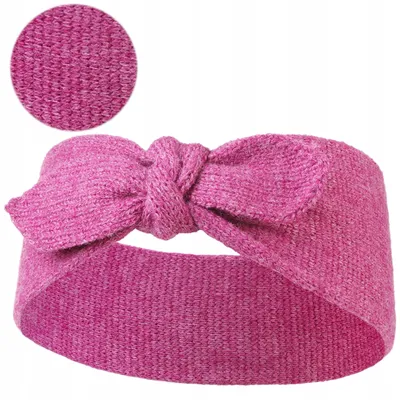 Productafbeelding van Dameshoofdband – modieuze hoofdband – hoofdband met strik – gebreide hoofdband – dameshoofdaccessoire