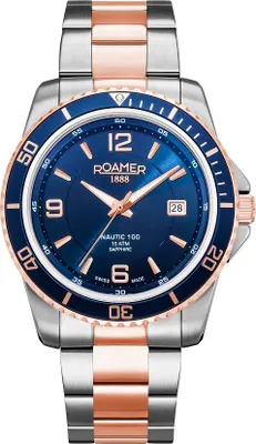 Produktbild von Roamer Nautic 100 862844-49-45-20 Herrenuhr Nautic 100
