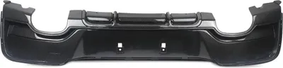 Produktbild von Heckstoßstangen Quad Diffusor Carbon Look für BMW 1er F20/F21m Sport 2011–2015 – Autozubehör