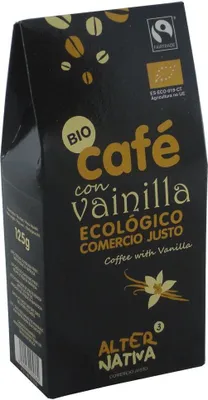 Produktbild von GEMAHLENER ARABICA/ROBUSTA-KAFFEE MIT VANILLE, FAIR TRADE , 125 g – ALTERNATIVA3