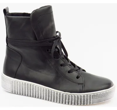 Produktbild von Gabor Foulardcalf schwarz Schnürstiefel Schwarz in Gr. 42.5