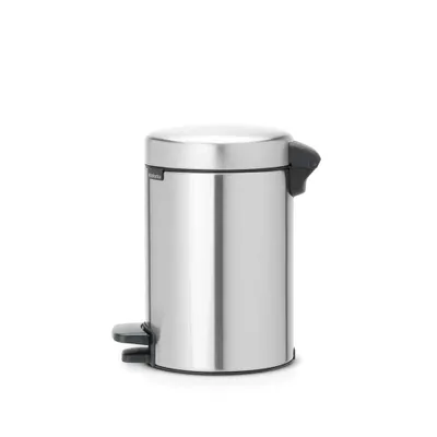 Obrázek produktu pro Brabantia 113246, 3 l, Kulatý, Platinová, Plast, Pedál, 16,8 cm