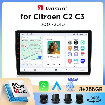 Immagine prodotto di Autoradio wireless con CarPlay e Android Auto - Schermo touchscreen IPS HD da 9 pollici - 8 GB di RAM, 256 GB di memoria interna
