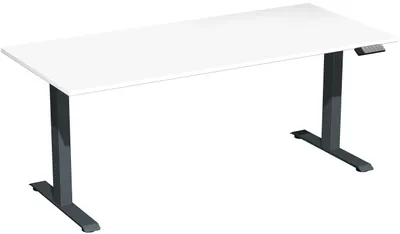 Immagine prodotto di Tavolo elevatore elettrico regolabile in altezza, 1800x800x730-1230, bianco/antracite