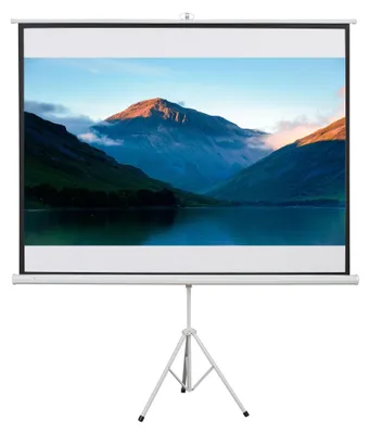 Immagine prodotto di Schermo di proiezione 4:3 per home cinema e presentazioni | Colore: Bianco