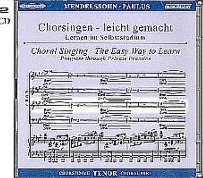 Produktbild von Begleitungen zum eigenen Musizieren - Chorsingen leicht gemachtMendelssohn,Paulus Teno