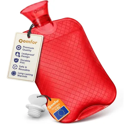 Produktbild von Wärmflasche Wärmekissen Wärmeflasche - 1,8 Liter - Rosa - Ohne Bezug - PVC