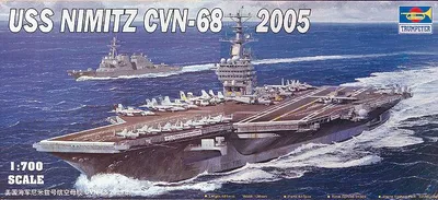 Produktbild von Trumpeter USS Nimitz CVN-68 2005 1:700, 05739