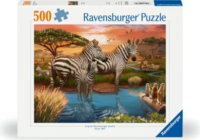 Produktbild von Zebras am Wasserloch Ravensburger 12000365