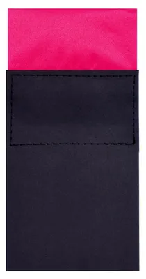 Produktbild von DonDon Herren Einstecktuch vorgefaltet eckig am Karton größenverstellbar pink
