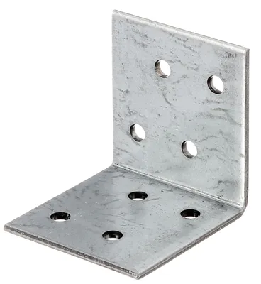 Produktbild von Alberts Winkelverbinder | sendzimirverzinkt | 40 x 40 x 40 mm | 50er Set