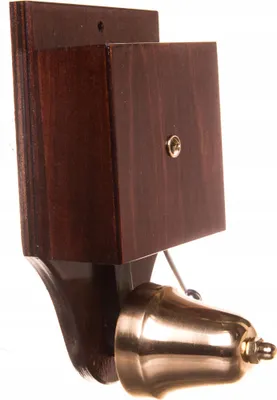 Immagine prodotto di Campanello retrò 8V Sundi elegante gong in vero legno
