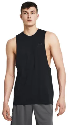 Immagine prodotto di Under Armour Maglietta senza maniche con taglio sul petto sinistro Nero M Uomo Nero M