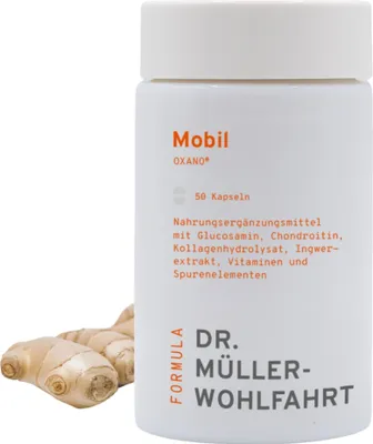 Produktbild von Oxano mobil Gelenk Müller-Wohlfahrt Kollagen Ingwerextrakt Vitamine 60 Kapseln