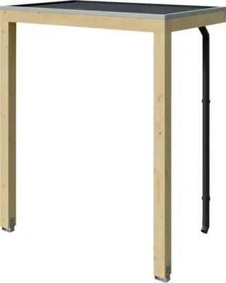 Produktbild von SKAN Holz Vordach Femarn natur 200x125 cm