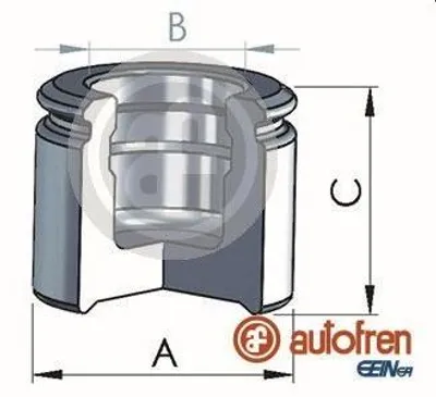Produktbild von AUTOFREN SEINSA Kolben, Bremssattel D025310