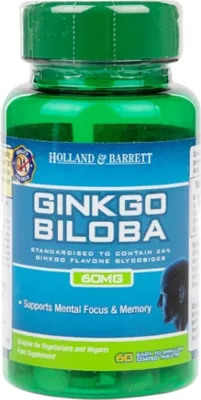 Obrázek produktu pro Holland And Barrett | Ginkgo Biloba 60 mg
