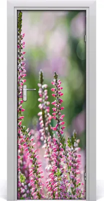 Produktbild von Tulup Türaufkleber 75x205 cm Dekorative Aufkleber Selbstklebend Wasserdichte Tapete Abnehmbar Schlafzimmer Wohnzimmer Wohnkultur - Heather