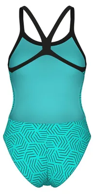 Immagine prodotto di Costume da bagno intero Arena, modello "Challenge Back", multicolore, nero