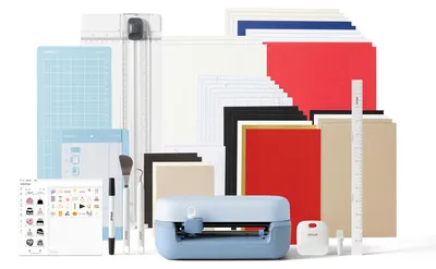 Schneidemaschine 2 Essentials-Bundle, 11,4 cm, blau