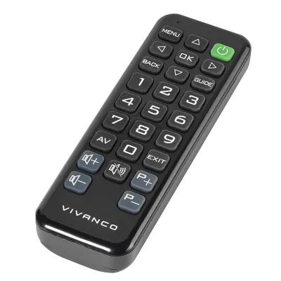 Produktbild von ViVanco™RR Z140, TV, Drucktasten, Schwarz