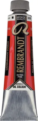 Zdjęcie produktu dla Tuba farby olejnej Rembrandt 40 ml Kadmowa czerwień ciemna 306
