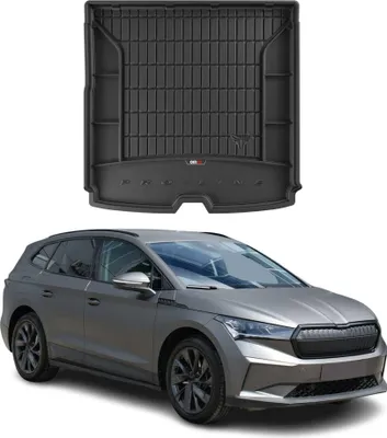 Produktbild von OMAC Gummi Kofferraumwanne für Skoda Enyaq 2020-2025 untere TPE Laderaumwanne