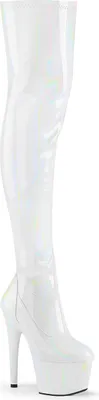 Produktbild von ADORE-3000HWR Damen Boots von Pleaser, Weiß  , EU 40, US 10