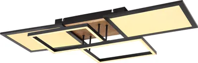 Produktbild von Globo Lighting Deckenleuchte Metall schwarz matt, LED