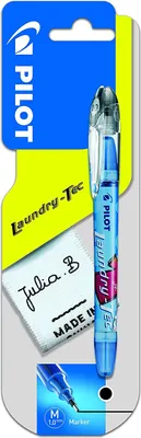 Image de 12x PILOT 309236 Wäschemarker Laundry-Tec schwarz