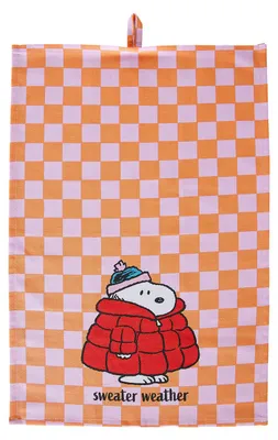 Produktbild von BUTLERS Geschirrtuch PEANUTS Checker Style