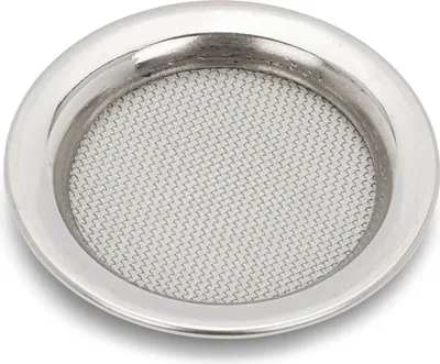 Produktbild von Räuchersieb Edelstahl 4,5 cm silber Räucherzubehör Räucherwerk Plättchen