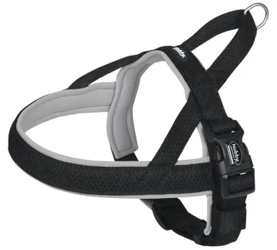 Obrázek produktu pro Nobby 80551-81, Pes, Bezpečnostní postroj pro bezpečnostní pás, S-M, Šedá, Kov, Nylon, Jednobarevný