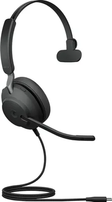 Produktbild von JABRA Evolve2 40 SE USB-C monaural MS black