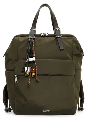 Produktbild von SURI FREY Freizeitrucksack Rucksack mit Laptopfach Sandey Cityrucksack Oliv olivgrün