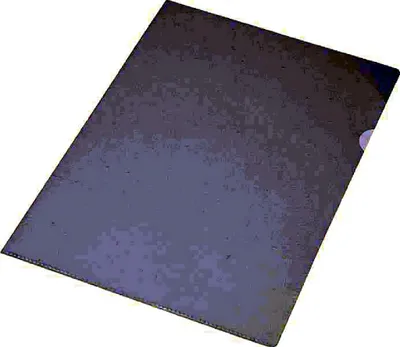 Produktbild von Sichthülle A5 L PVC 150my extrastark oben u rechts offen 10er Packung