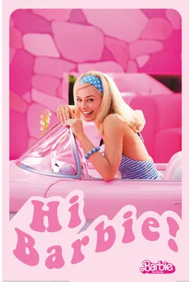 Image de Barbie Movie - Hi Barbie! - 61x91,5cm - Affiche Poster