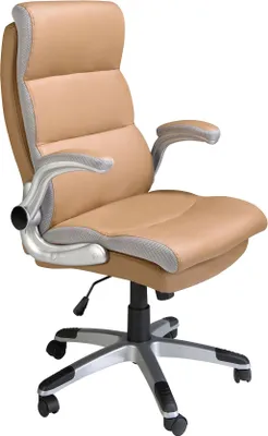 Image de Angel Cerdá chaise de bureau en similicuir marron 4141