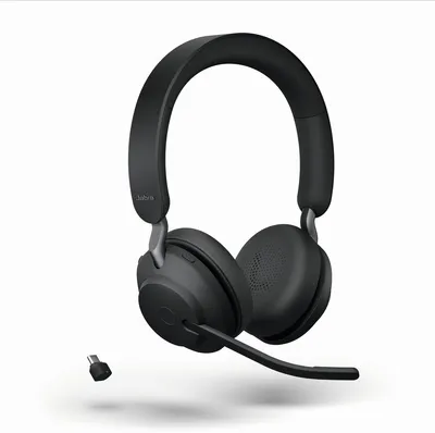 Produktbild von Jabra Evolve2 65 UC Stereo - Headset - On-Ear - Bluetooth - kabellos - USB-C