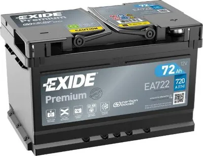 Produktbild von EXIDE Premium EA 722 Pb Starterbatterie 12V 72 AH/C20 - 720A(EN)