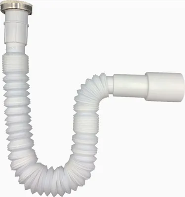 Immagine prodotto di TUBO FLESSIBILE PER LAVELLO Tubo di scarico per cucina mezzo sifone 5/4 x 32-40 mm