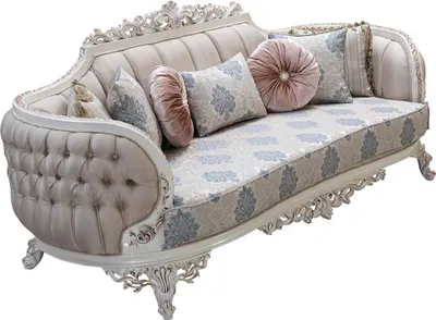 Produktbild von Chesterfield 3 Sitzer Designer Sofa Luxus Polster Sofas Couchen Stoff Textil Neu