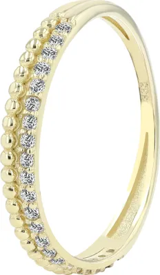 Produktbild von 333/- Gold Ring "Spruce", 8 Karat, Goldfarbig