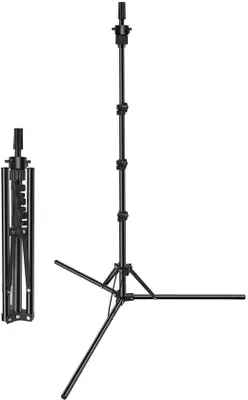 Image de Support métallique réglable pour mannequins - Hauteur : 43 à 142 cm - Portable - Robuste et durable