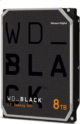 Immagine prodotto di WD Black WD8001FZBX - Disco rigido - 8 TB - interno - 3,5″ (8,9 cm)