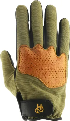 Obrázok produktu pre Rukavice na motorku Helstons Dune, oranžová/zelená, 10
