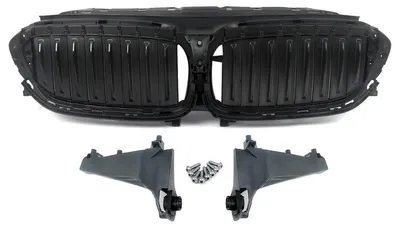Image de Grille de calandre avant, plastique ABS durable, installation facile, comme indiqué